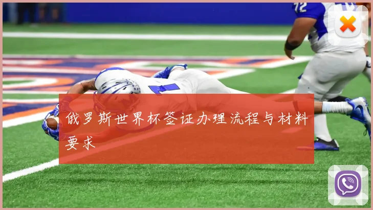 俄罗斯世界杯签证办理流程与材料要求
